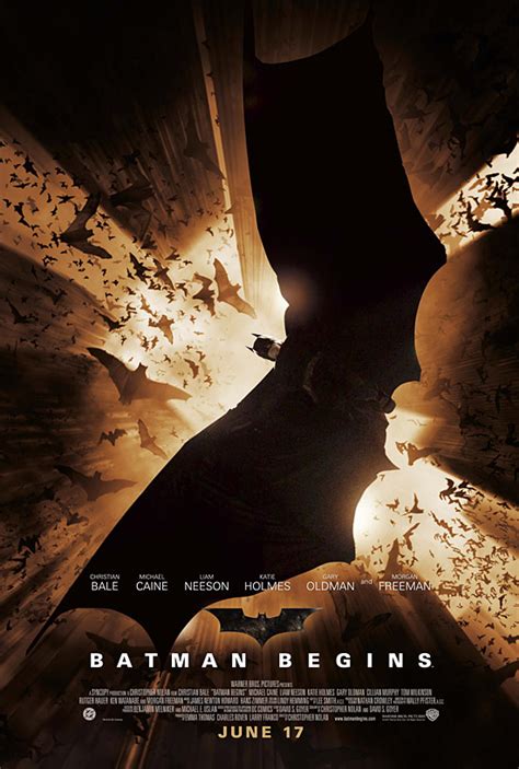 The series began in 2005 with Batman Begins, which follows Bruce from his childhood to becoming the Batman. . Batman begins wiki